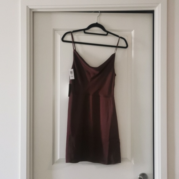 Sunday Best Burgundy Mini Dress - Picture 5 of 6